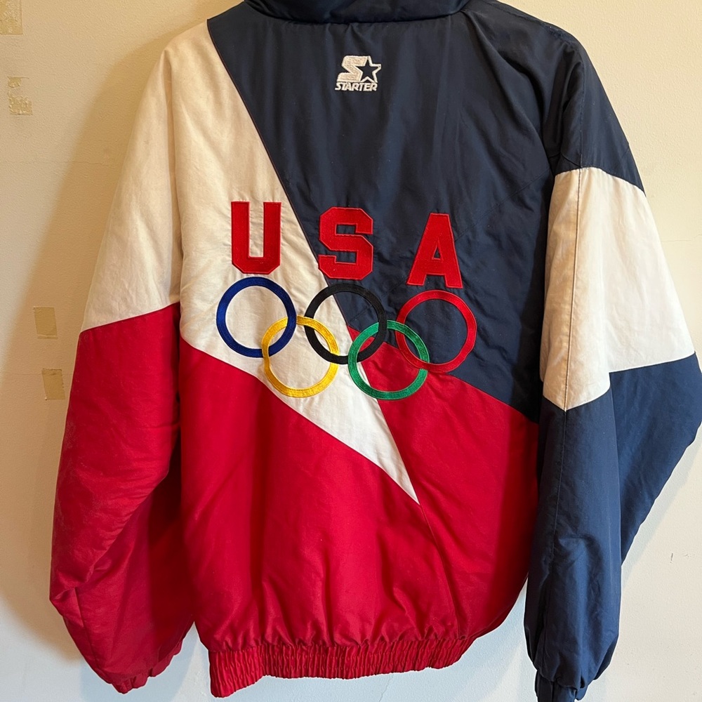 Vintage USA Olympic jacket, fair condition